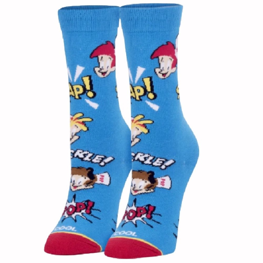 Kellogg’s Snap, Crackle, Pop Athletic Crew Socks - NEW Fast Ship